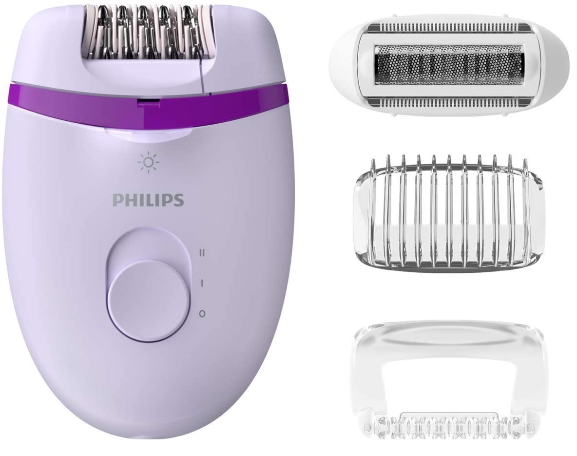 épilateur Philips Satinelle BRE275/00 accessoires
